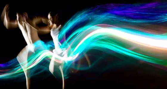 Dancers performing on stage