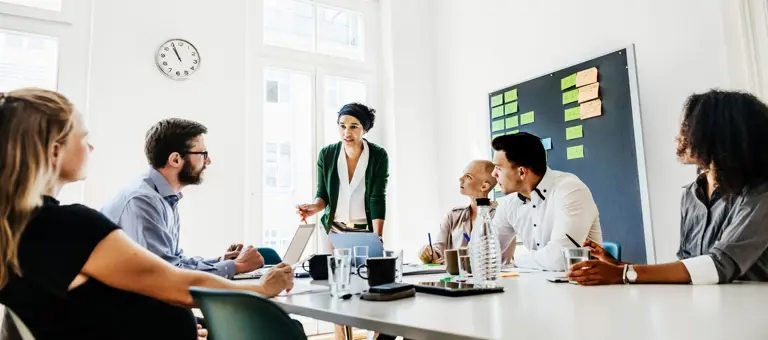 Group of people in a meeting