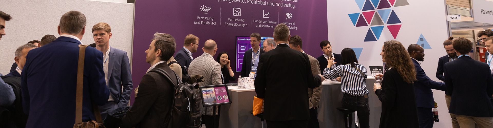 Baringa-Stand auf der E-world 2025