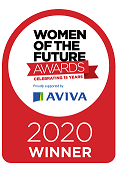Women of the future awards 2020 Winner logo