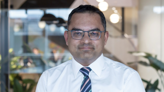 Profile portrait of Ilesh Patel
