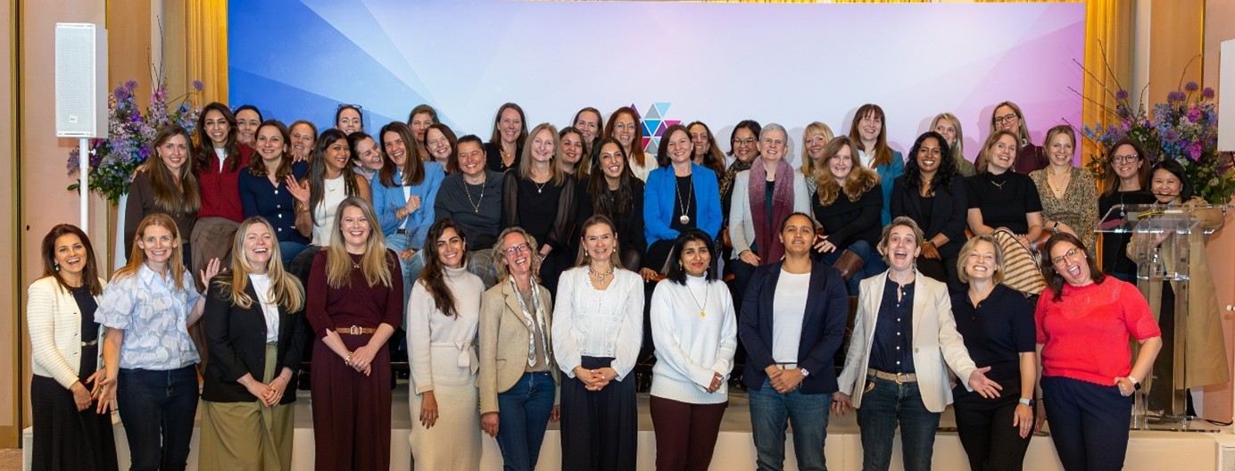 Group photo of women Partners at Baringa's 2026 Partner Shareholder Day