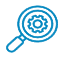 Icon of a magnifying glass