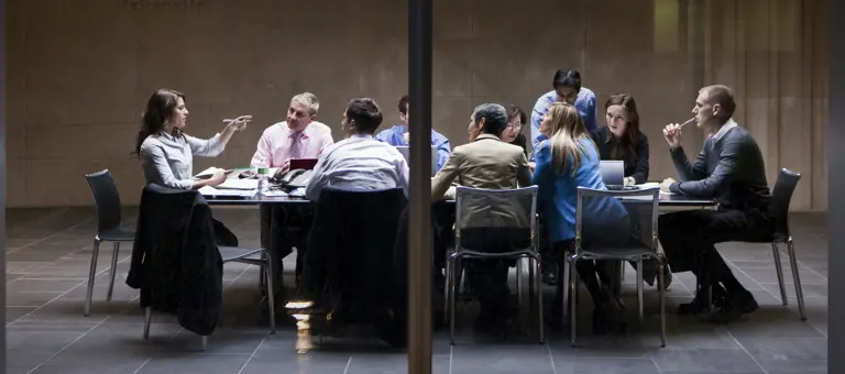 business people collaborating