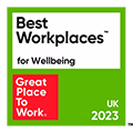 Best Workplaces for Wellbeing Award Great Place to Work UK Twenty Twenty-Three