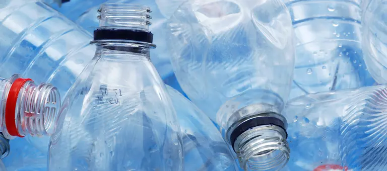 A collection of empty plastic bottles