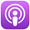 Apple podcast icon png