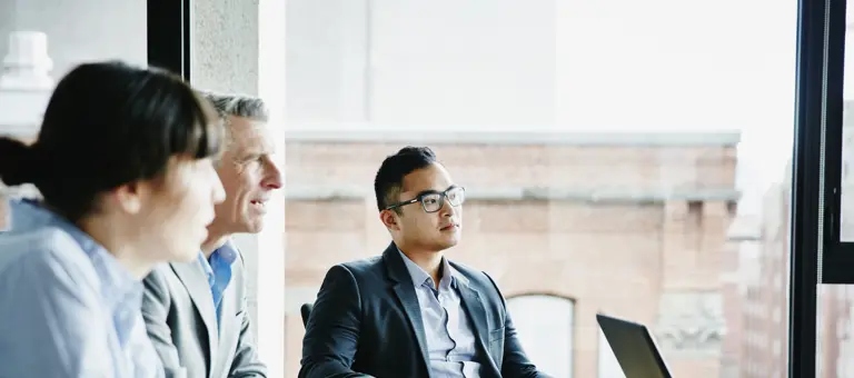 business people in meeting