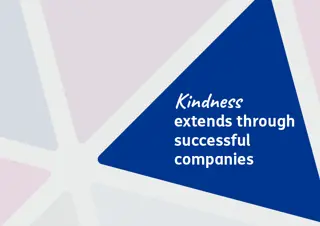 Kindness extends through successful companies