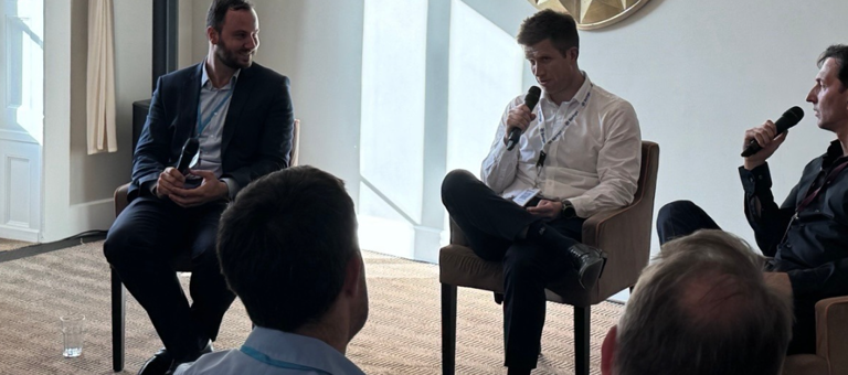 People at a business event