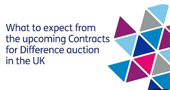 What to expect from the upcoming Contracts for Difference auction in the UK