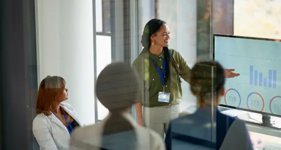 People in a meeting room