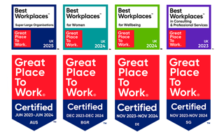 Great Place To Work Awards