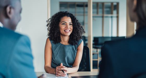 Business woman meeting