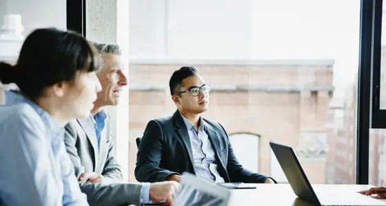 business people in meeting