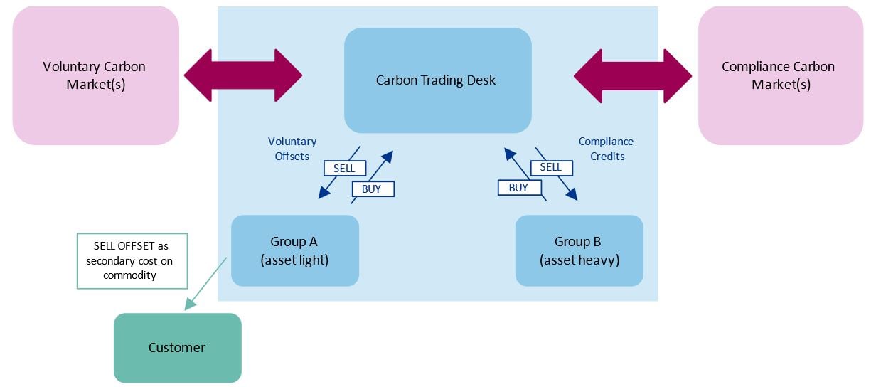 Carbon Trading Infographic