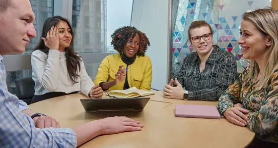 Group of people at Baringa